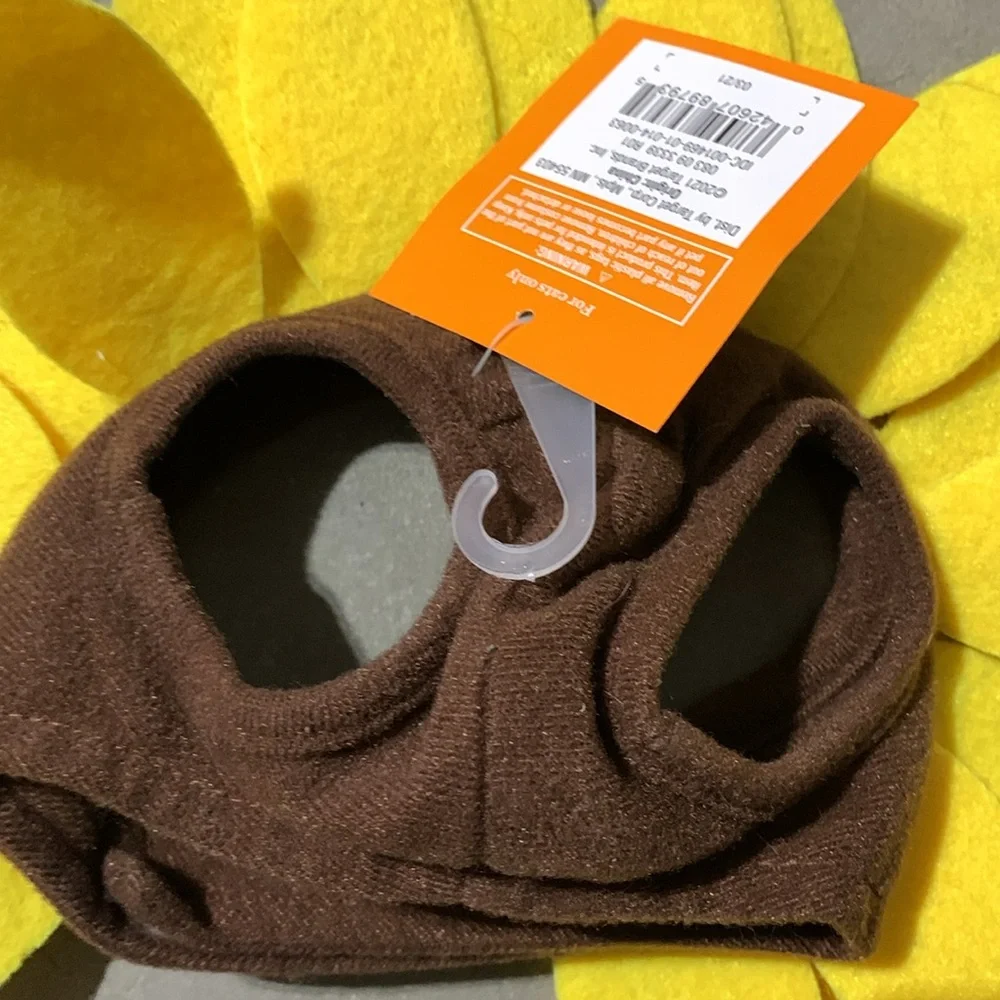 Hyde and Eek Sunflower Cat Costume Hat